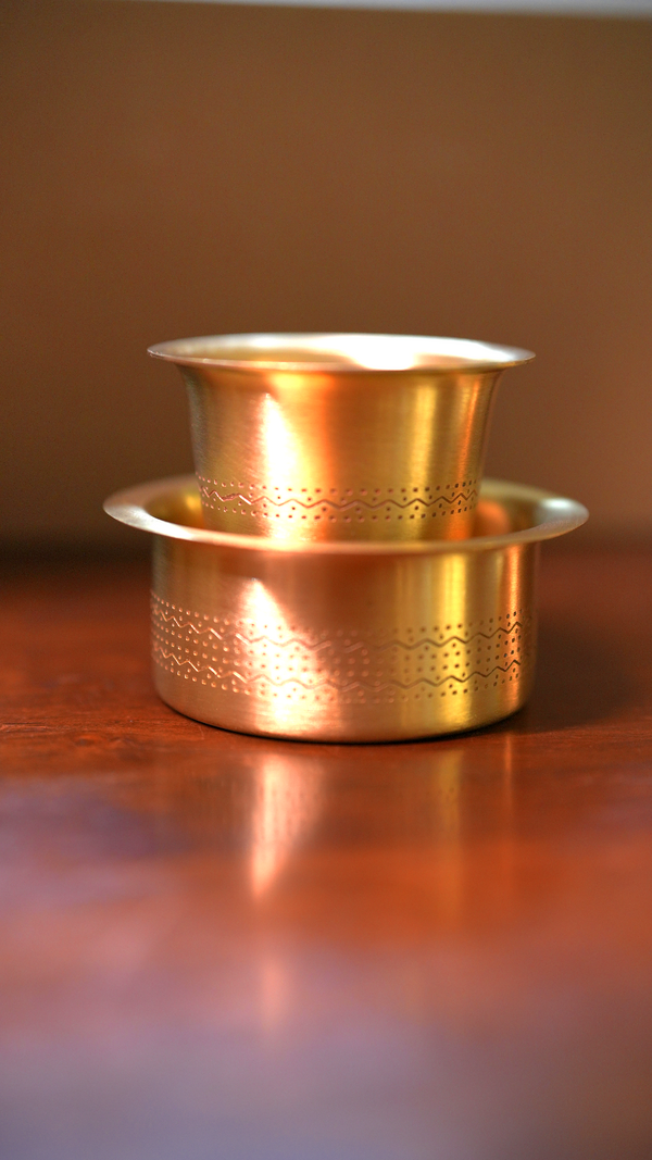 Luxury Printed Coffee Dabara Set of 2