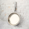 Tri-ply Stainless Steel Fry Pan | Premium Non-Stick Skillet, 3-Layer Construction, Gas & Induction Compatible