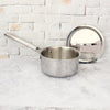 Tri-ply Stainless Steel Sauce Pan with Lid | 100% Food Grade, Toxin-Free, Even Heat Distribution