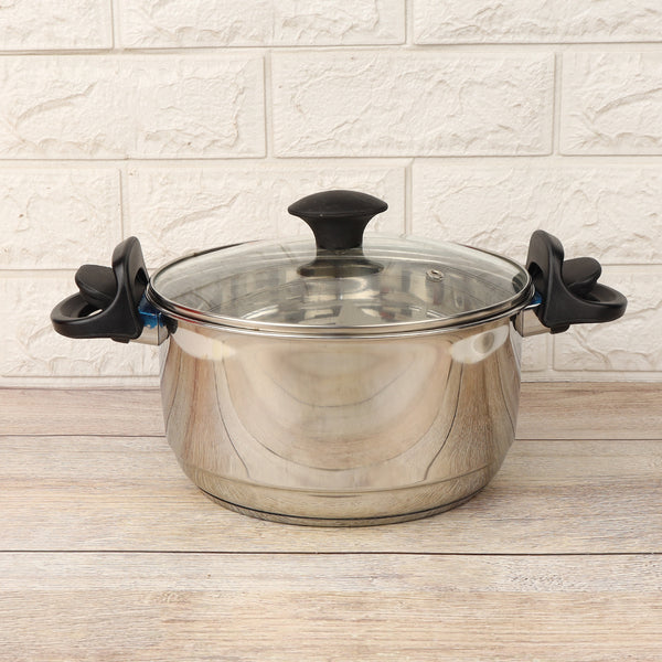 Multi-Purpose Stainless Steel Steamer Pot 3 in 1 Triply Base | Healthy Steam Cooking