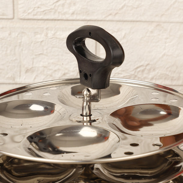 Multi-Purpose Stainless Steel Steamer Pot 3 in 1 Triply Base | Healthy Steam Cooking