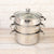 Multi-Purpose Stainless Steel IV Steamer Pot 3 Tier | Healthy Steam Cooking