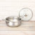 Stainless Steel Biriyani Pot | Heavy-Duty Cookware for Dum Biryani & One-Pot Meals, Tri-ply Base
