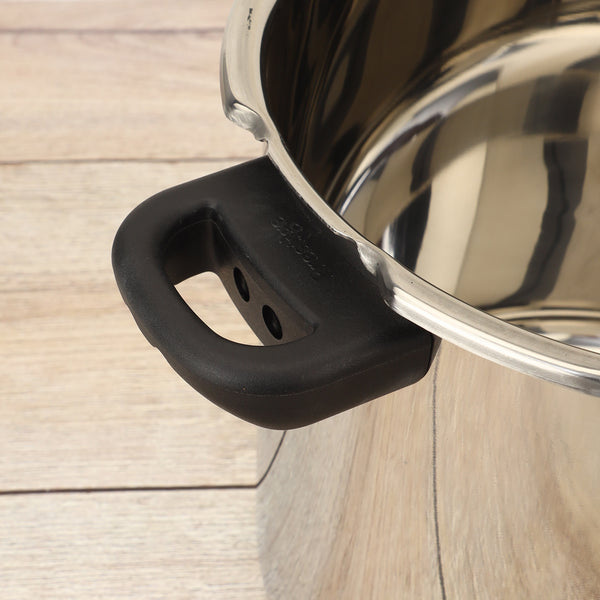 Premium Stainless Steel Cooker Deluxe Plus | Rust-Free, Toxin-Free, Mirror Finish, Gas & Induction Friendly