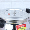 Premium Stainless Steel Cooker Deluxe Plus | Rust-Free, Toxin-Free, Mirror Finish, Gas & Induction Friendly