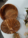 Wooden Pumpkin casserole 9*4 inch