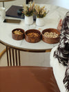 Wooden Sheesham Wood Bowls/ Set of 3- Without Polish- Non Toxic