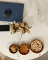 Wooden Sheesham Wood Bowls/ Set of 3- Without Polish- Non Toxic