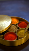 Brass spice box