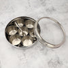Premium Stainless Steel Masala Dabba 11 | Rust-Free, Toxin-Free, Mirror Finish