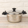 Multi-Purpose Stainless Steel Steamer Pot 3 in 1 Triply Base | Healthy Steam Cooking