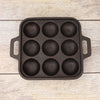 Cast Iron square Paniyaram Pan