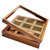 Spice box 9 compartment with spoon