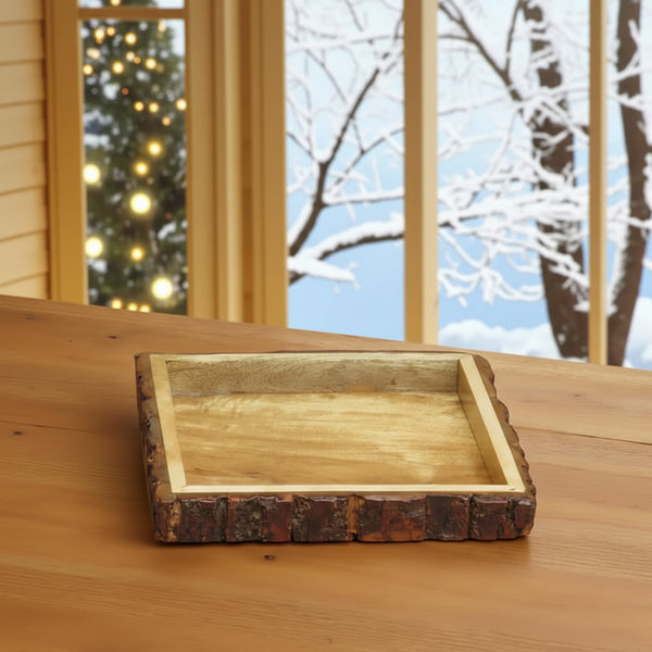 Wooden Square Tray 12 inch