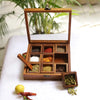 Spice box 9 compartment with spoon